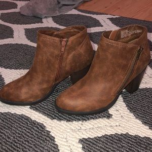 Booties, only worn once!
